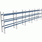RACK 1 DÉPART + 4 SUIVANTS LXLXH 2700X14300X4000 1000KG 3 NIV - BITO