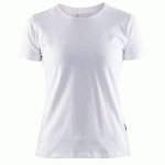 T-SHIRT FEMME BLANC TAILLE L - 330410291000L - BLAKLADER