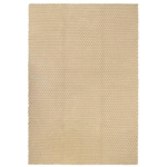 VIDAXL - TAPIS RECTANGULAIRE NATUREL 80X160 CM COTON