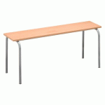 BANC BOIS MÉLAMINÉ SYLLAB - L.120 X H.46 CM - TAILLE 6 - CM2/ COLLÈGE /LYCÉE