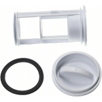 FILTRE À PELUCHES COMPATIBLE AVEC AEG/ELECTROLUX LAVAMAT LVMT3105 914211051-01, 914211106-00 MACHINE À LAVER - VHBW