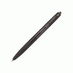 LOT DE 6 - STYLO BILLE PILOT SUPERGRIP G RT RÉTRACTABLE POINTE 1 MM NOIR - ÉCRITURE MOYENNE