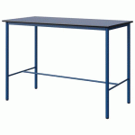 MANGE-DEB MALIBU 160X80 4P ST ANTIB BLEU U525/NOIR BLEU 5005 - MANUTAN EXPERT