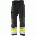 PANTALON SOFTSHELL HAUTE-VISIBILITÉ TAILLE 46C - BLAKLADER