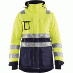 PARKA HIVER HAUTE VISIBILITÉ FEMME TAILLE S - MANUTAN COLLECTIVITÉS