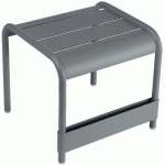 PETITE TABLE BASSE/REPOSE PIEDS LUXEMBOURG GRIS ORAGE