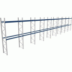 RACK 1 DÉPART + 8 SUIVANTS LXLXH 2700X25500X5000 600KG 2 NIV - BITO