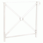 BARRIÈRE HÉRITAGE SIMPLE CROIX 80CM SIMPLE CROSSE BLANC 9010 - PROCITY