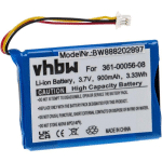 BATTERIE COMPATIBLE AVEC GARMIN NÜVI 52, 55 GPS, APPAREIL DE NAVIGATION (900MAH, 3,7V, LI-ION) - VHBW