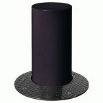 BORNE RÉTRACTABLE BARCELONE Ø 27 CM - NOIR 9005 - PROCITY