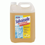 LIQUIDE VAISSELLE MAINS SOLIPRO SOLIVAISSELLE PLONGE CITRON - BIDON DE 5 L