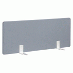 PANNEAUX ÉCRANS ACOUSTIQUES L 120 CM GRIS FIXATION BLANCHE POUR BUREAUX ARKO