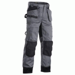 PANTALON DE TRAVAIL ARTISAN+ BICOLORE GRIS/NOIR TAILLE 46C - BLAKLADER