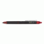STYLO ROLLER ENCRE GEL PILOT FRIXION POINT CLICKER 05  - POINTE FINE - ROUGE