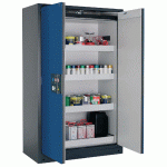 ARMOIRE SÉCURITÉ Q-PEGASUS-90 Q90.195.120.WDAC GRIS/BLEU - MANUTAN COLLECTIVITÉS