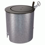 FOURREAU VERROUILLABLE Ø 220 MM POUR BORNES ACIER - PROCITY