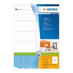 HERMA ETIQUETTE BLANCHE PREMIUM - HERMA - 105 X 50,8 MM - POCHETTE DE 2000 ÉTIQUETTES