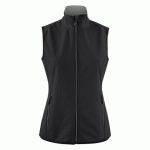 PRINTER ESSENTIALS TRIAL BODYWARMER FEMMES NOIR - TAILLE XXXL