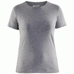 T-SHIRT FEMME GRIS TAILLE M - 330410599000M - MANUTAN COLLECTIVITÉS