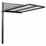 ABRI VÉLOS CONVIVIALE COMPLÉMENTAIRE SANS BARDAGES - GRIS PROCITY - MANUTAN COLLECTIVITÉS