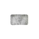 ASSIETTE COUPE PLATE RECTANGULAIRE GRIS PORCELAINE 27X16 CM URBAN DUDSON