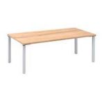 BUREAU DROIT 200 CM CHÊNE CLAIR EXPRIM