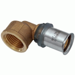 COUDE 90° À SERTIR POUR TUBE MULTICOUCHE 20 MM F15X21 - G2F23036 MULTITUBO