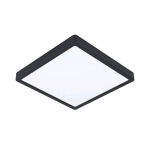 EGLO PLAFONNIER LED FUEVA 5, IP20 NOIR 28,5X28,5CM