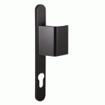 ENSEMBLE SUR PLAQUES + BEQUILLE CARRÉ 7MM ENTRAXE 70MM BLANC - SOFI - 5112210001