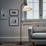 LE KLINT 368 LAMPADAIRE MÉTAL/MATÉRIAU SYNTHÉTIQUE