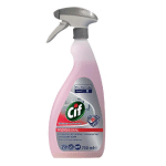 NETTOYANT DÉSINFECTANT SANITAIRES CIF PROFESSIONNEL 4 EN 1 750 ML