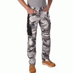 PANTALON DE TRAVAIL CAMOUFLAGE CERVA XXL BLANC