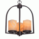 QUOIZEL SUSPENSION ALDORA À TROIS LAMPES