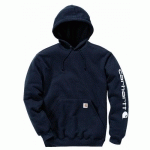 SWEAT À CAPUCHE GRIS FONCÉ - POCHE FRONTALE - TAILLE S - SLEEVE K288 CARHARTT