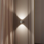 TOP LIGHT PUK! 120 WALL SPOT LED, CLAIRES, CHROMÉ MAT