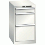 ARMOIRE BLANC GRIS 411X572X700 AVEC 3 TIR. 75KG _ 78.418.180 - LISTA