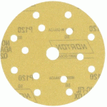 DISQUE AUTO-AGRIPPANT PRO FILM Ø150X18MM GRAIN 120 14+1 TROUS - NORTON