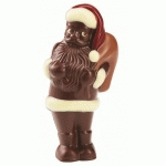 MOULE CHOCOLAT DOUBLE POUR 1 PÈRE NOËL DEBOUT  20.5 CM