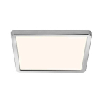 OJA 29 SDB PLAFONNIER CARRÉ PLASTIQUE BLANC-CHROME LED INTEGRÉE 3000/4000K NORDLUX 2015066133