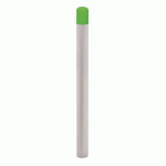 POTELET CARREFOUR ÉCOLE Ø76 MM - GRIS 7044/VERT 6018 - PROCITY