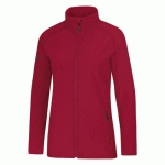 VESTE SOFTSHELL FEMME - JAKO - TEAM ROUGE