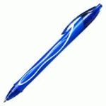 STYLO ROLLER BIC GELOCITY QUICK DRY POINTE 0,7 MM - ÉCRITURE MOYENNE - BLEU