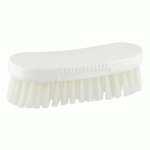 BROSSE À MAIN GAMME PROFESSIONNEL POLYESTER LARGEUR 19,5 CM BLANCHE
