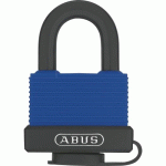 CADENAS À CLÉ - CORPS GAINÉ - ÉTANCHE - ANSE INOX - 45 MM - 70IB/45 ABUS
