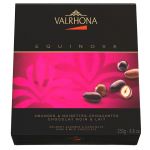 CHOCOLATS VALRHONA COFFRET EQUINOXE AMANDES & NOISETTES CROQUANTES CHOCOLAT NOIR & LAIT - 250 GR