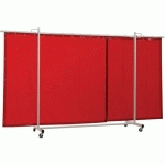 ECRANS TRIPTYQUE 180 CM ORANGE-CE RIDEAU ROBUSTO - CEPRO