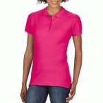 POLO FEMME MANCHES COURTES FUSCHIA T.XL