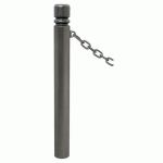 POTELET PROVINCE Ø114 MM CHAINES 1 ANNEAU CITY GRIS PROCITY - PROCITY