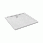 RECEVEUR DE DOUCHE EXTRA-PLAT 80X80CM EN CÉRAMIQUE - BLANC - CAMILLE JACOB DELAFON