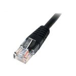 STARTECH.COM CÂBLE PATCH UTP CAT5E DE 15 M AVEC RJ45 MOULÉ NOIR - CORDON DE CONNEXION DE 15 M